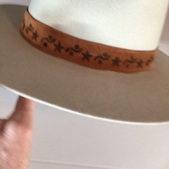 New! Bridgehouse Wyeth mint stamped suede rancher main image 4